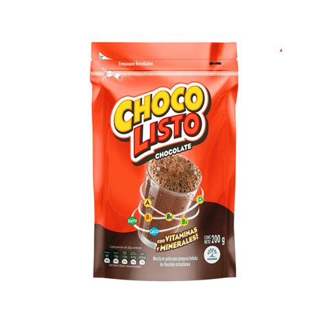 Chocolisto 200grs bolsa