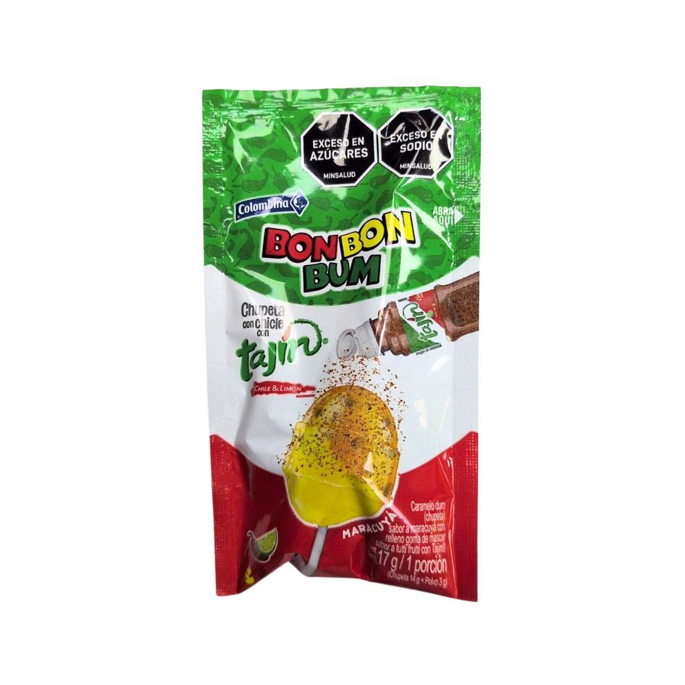 Chupeta Bon Bon Bum Tajin unidad