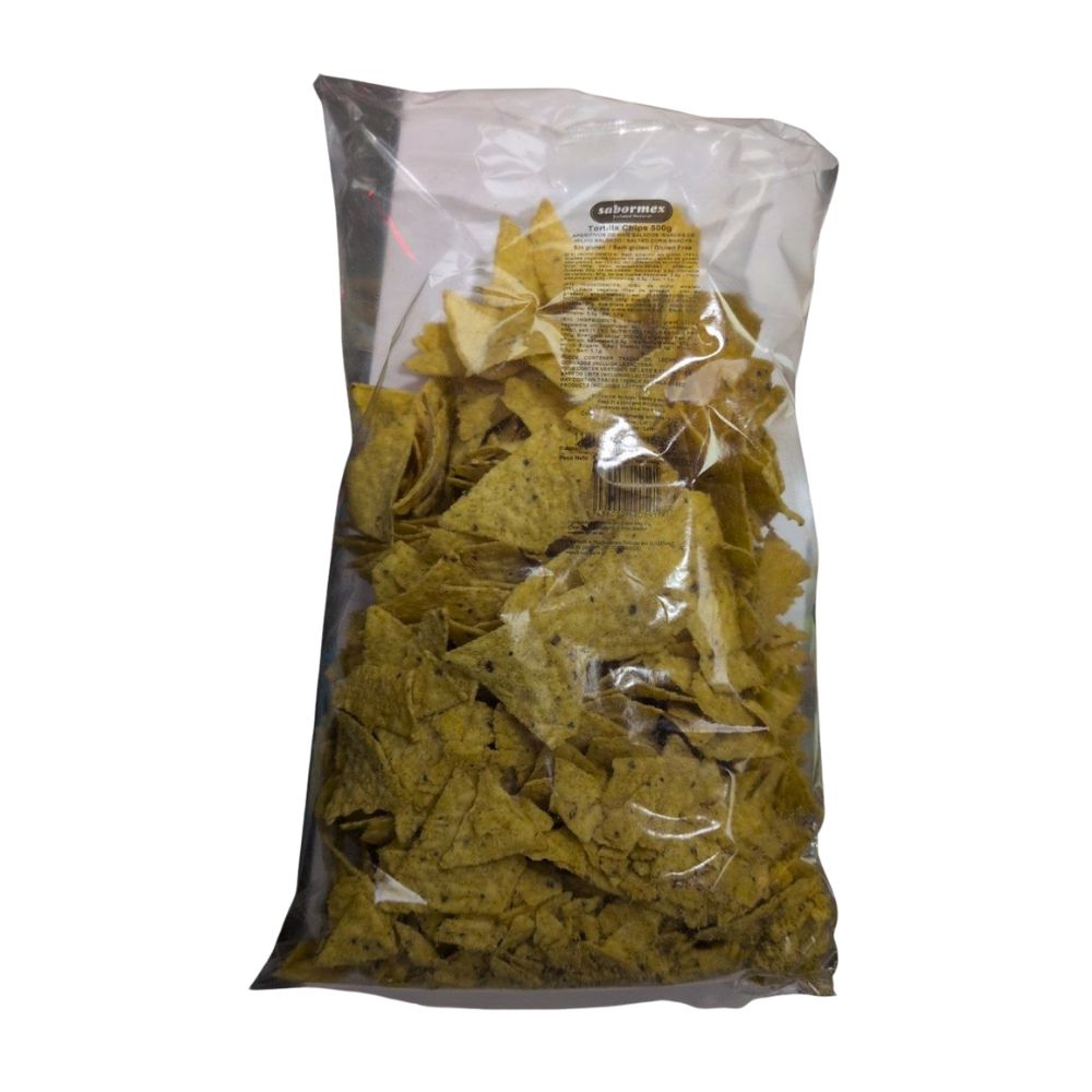 Totopo Frito Triangular Sabormex 500 gr