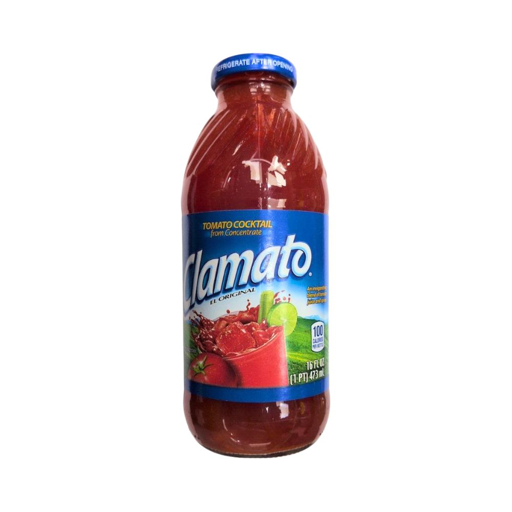 Coctel de Tomate con Almejas Cristal 473gr Clamato