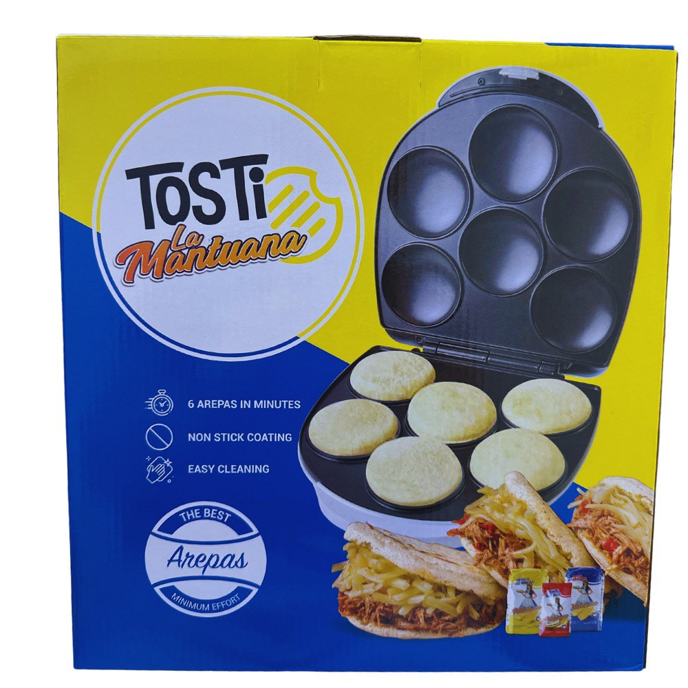 Tosti Arepas 6 Arepas La Mantuana