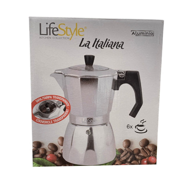 Cafetera Espresso La Italiana 6 Tazas