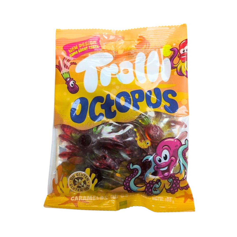 Gomitas Octopus Trolli 100 Grs