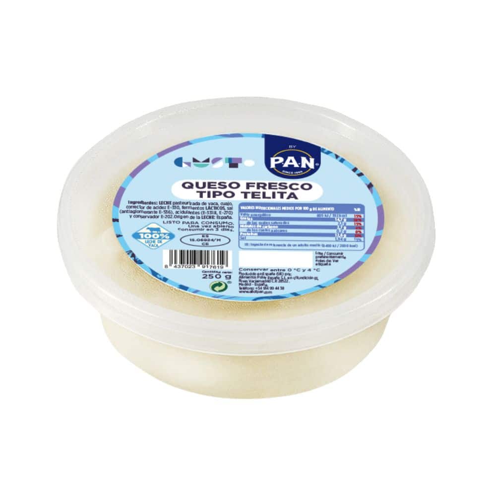 Queso Telita 250gr PAN