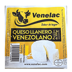 Queso Tipo Llanero Venelac 300Gr