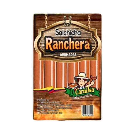 Salchicha Ranchera De Carnilsa 400 Grs
