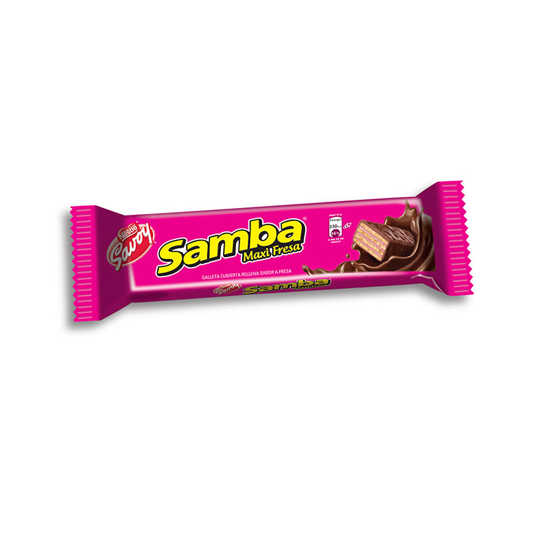 Samba Savoy Fresa UNIDAD 32gr Nestle