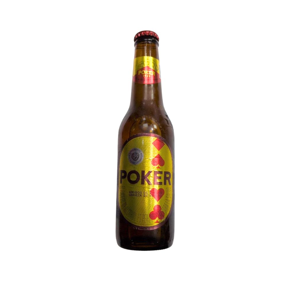 Cerveza Poker Botella 330 ml