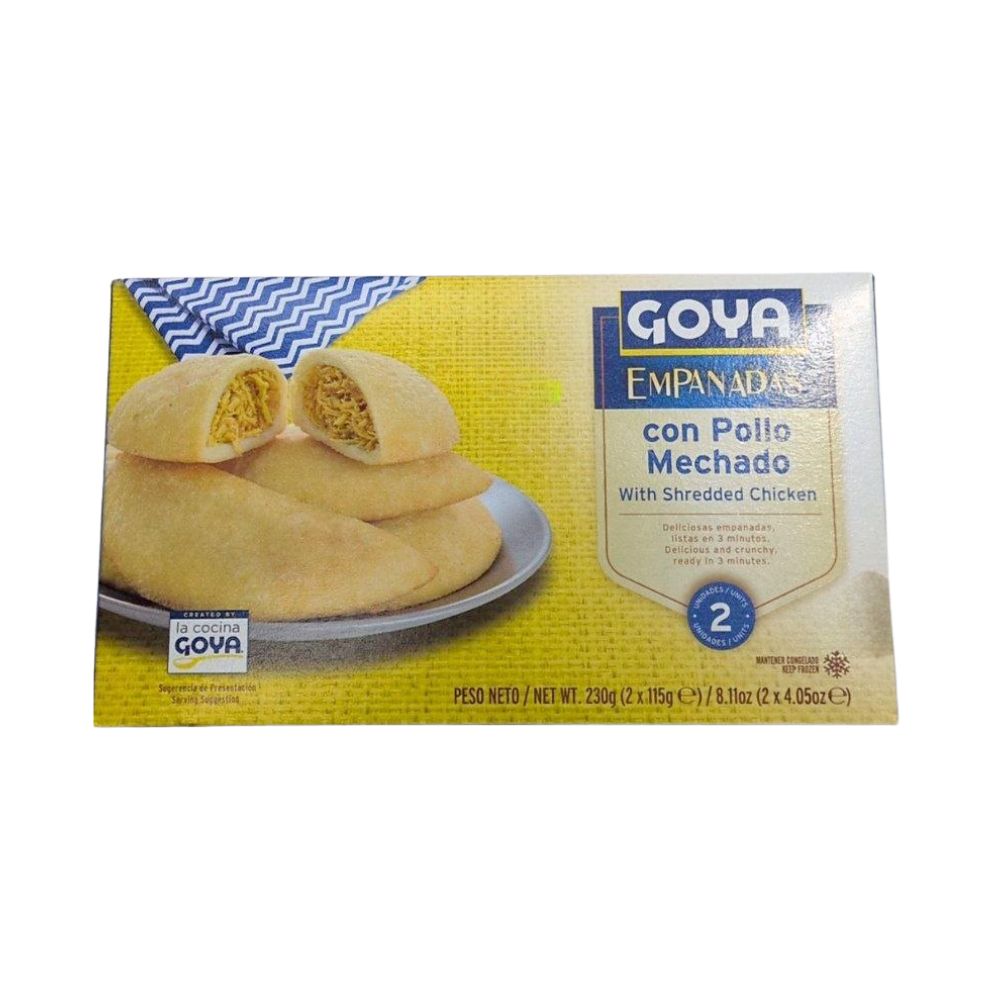 Empanada Pollo mechado 2 und Goya