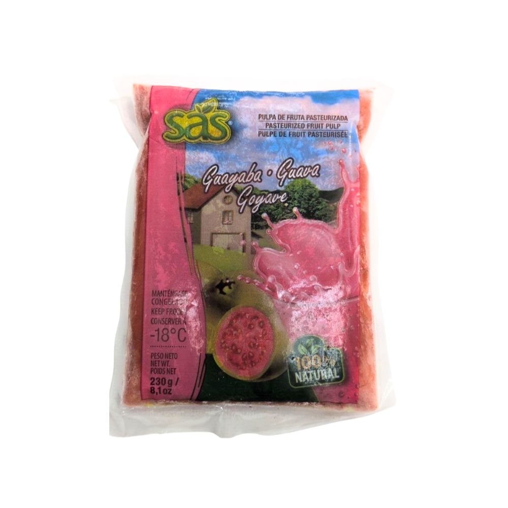 Pulpa de Guayaba Nuevo Formato Sas 230 grs