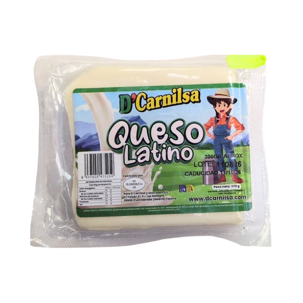 Queso Latino D´Carnilsa 300 grs