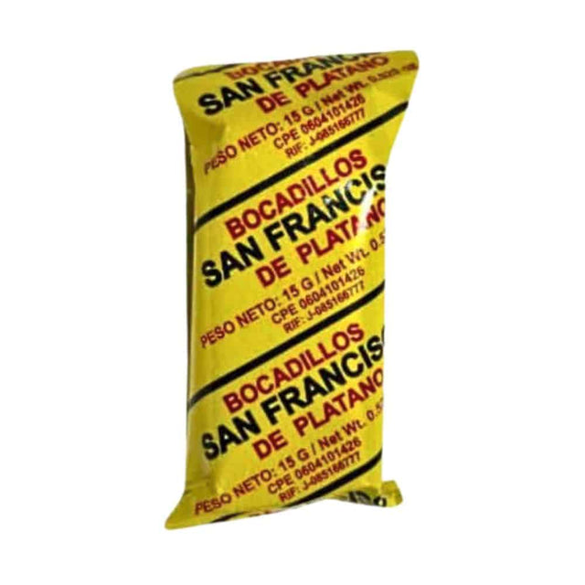 bocadillo de plátano San Francisco 15g
