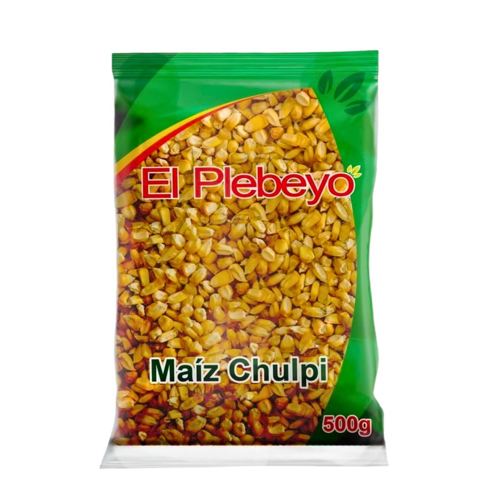 Maiz Chulpi para Tostar 500 Grs El Plebeyo