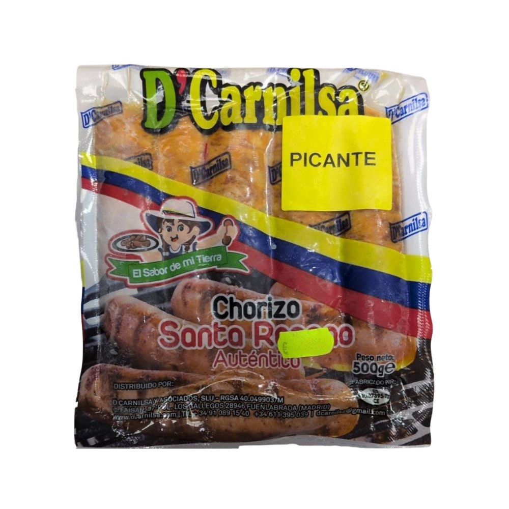 Chorizo Picante 500grs D’Carnilsa