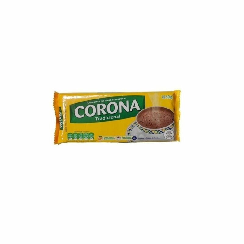 Chocolate Taza Corona 500g 7702007043396 Mandalo Spain Chocolate_Taza_Corona_500g_7702007043396_Mandalo_Spain Mándalo Market