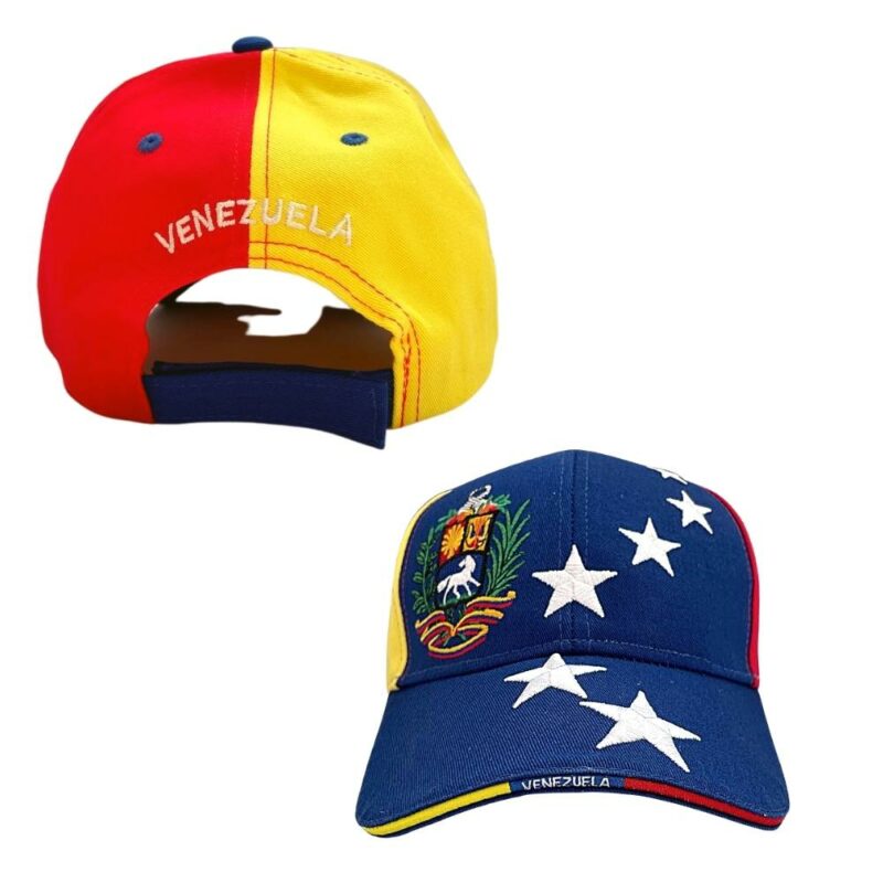 Gorra Tricolor Venezuela 7 Estrellas