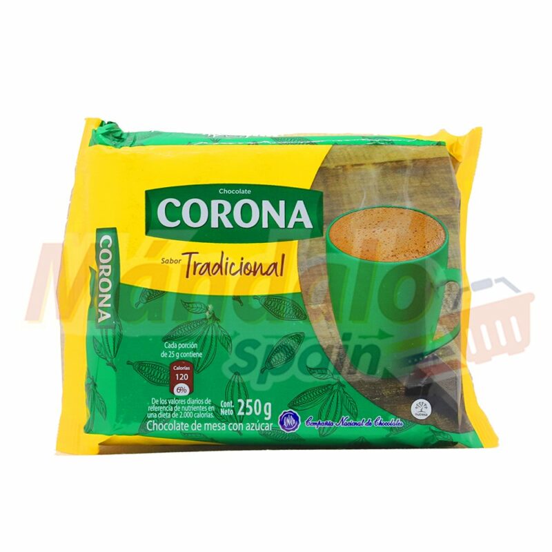 Chocolate Taza Corona 250 gr