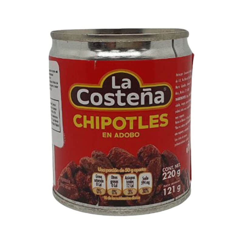 Chipotles En Adobo, La Costeña 220g
