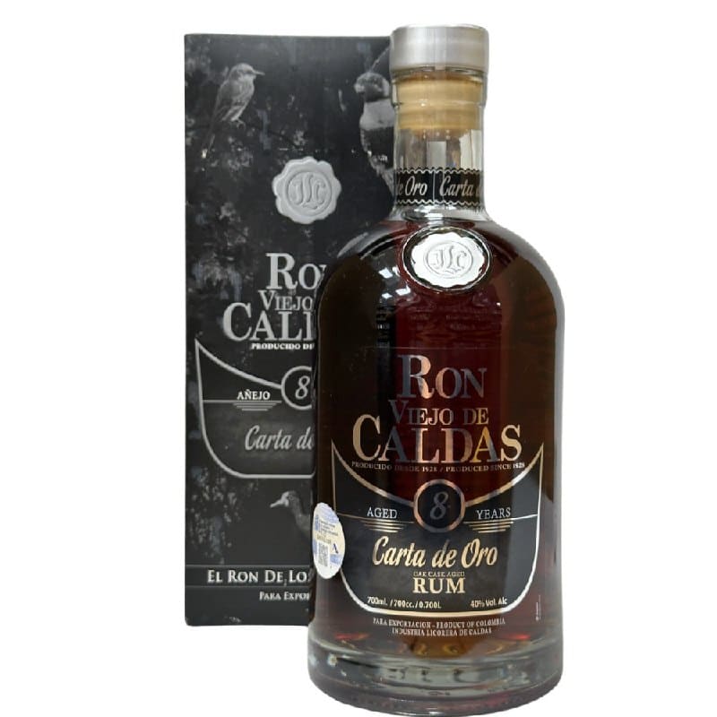 Ron Viejo de Caldas 8 años 700ml