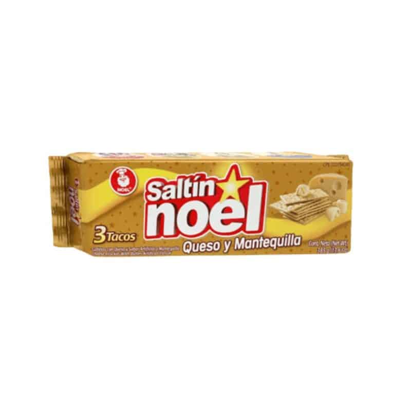 Galleta de Soda Saltín Noel Queso y Mantequilla