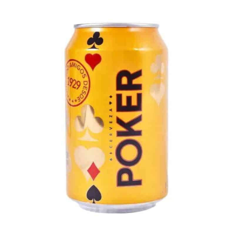 Cerveza Poker Lata