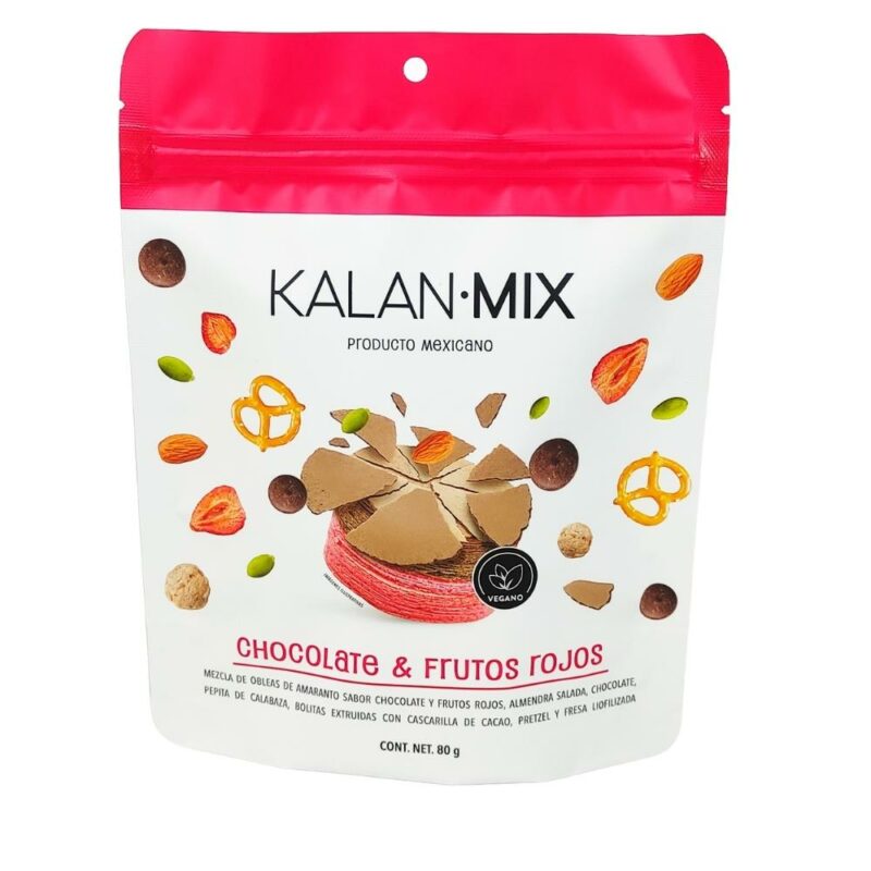 Kalan Mix Chocolate & Frutos Rojos 80GR Mándalo Market