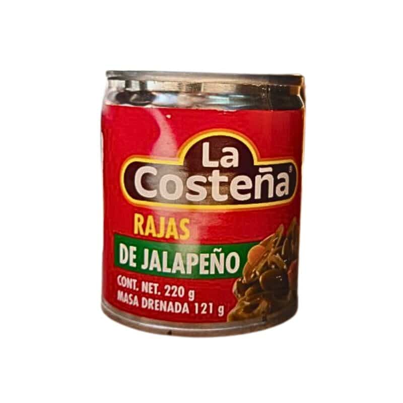 Rajas de Jalapeños La Costeña 220g