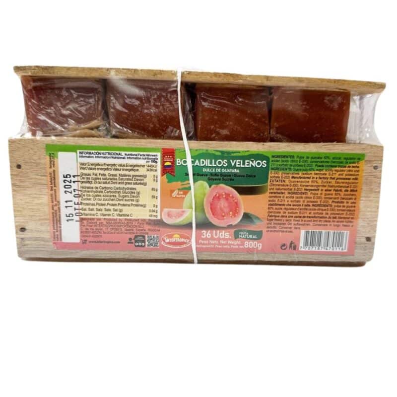 Bocadillo de Guayaba Veleño 36 Unidades Intertropico