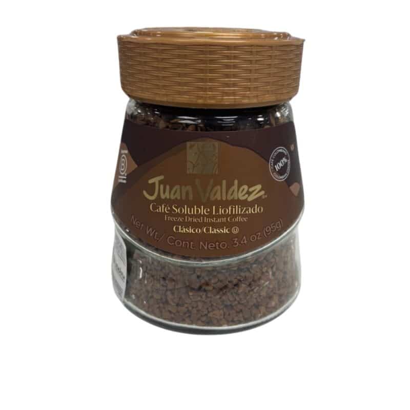 Cafe Soluble Liofilizado Juan Valdez 95gr