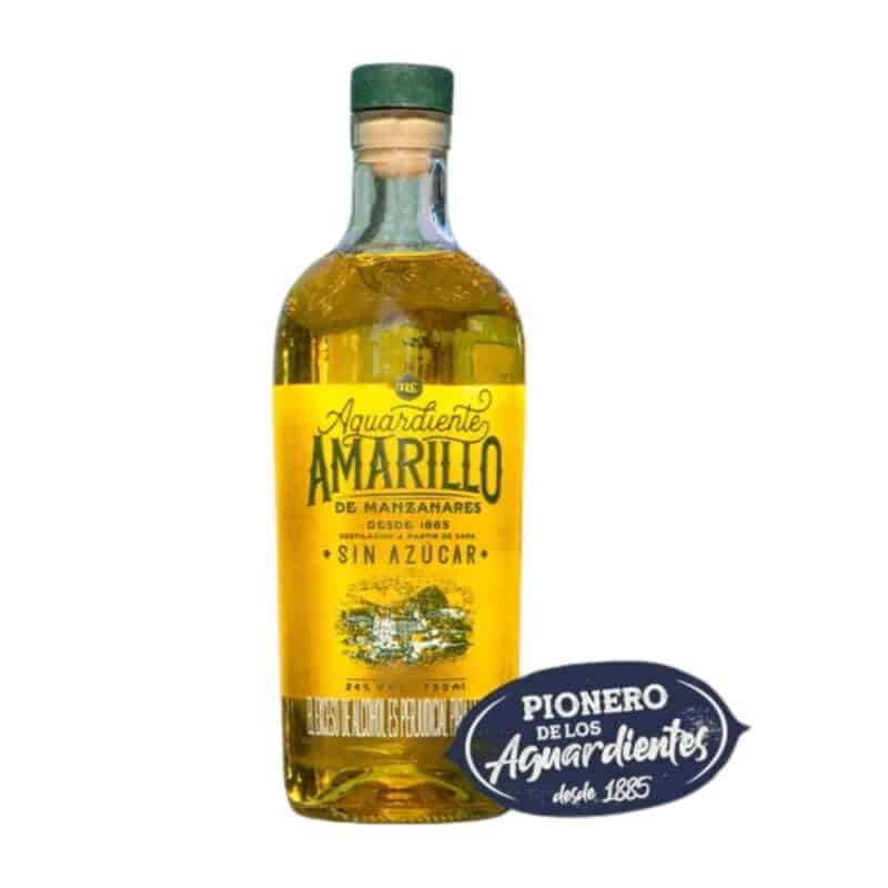Aguardiente Amarillo De Manzanares 0,70 Ml