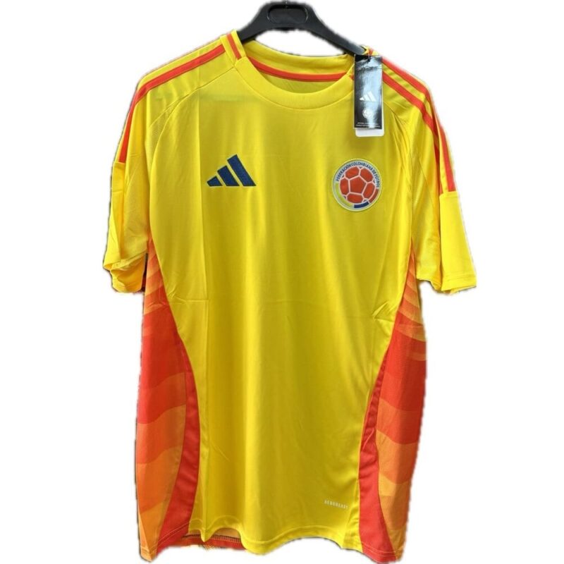 Camiseta Dama Colombia Amarilla Talla M