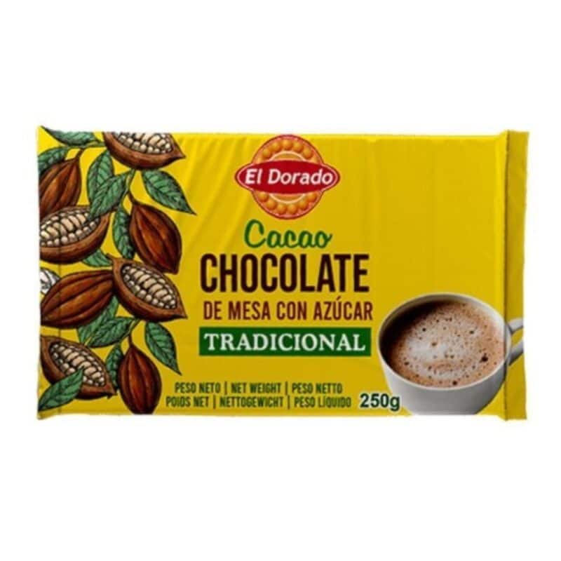 Chocolate De Mesa Con Azucar Tradicional 250Gr