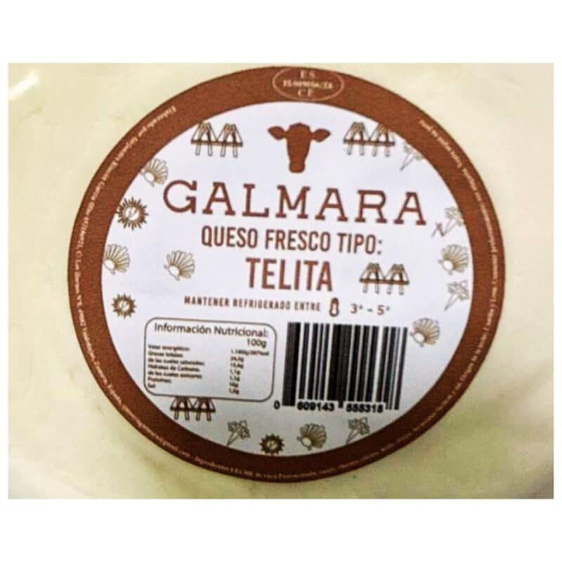Queso Telita 450 Gr Galmara