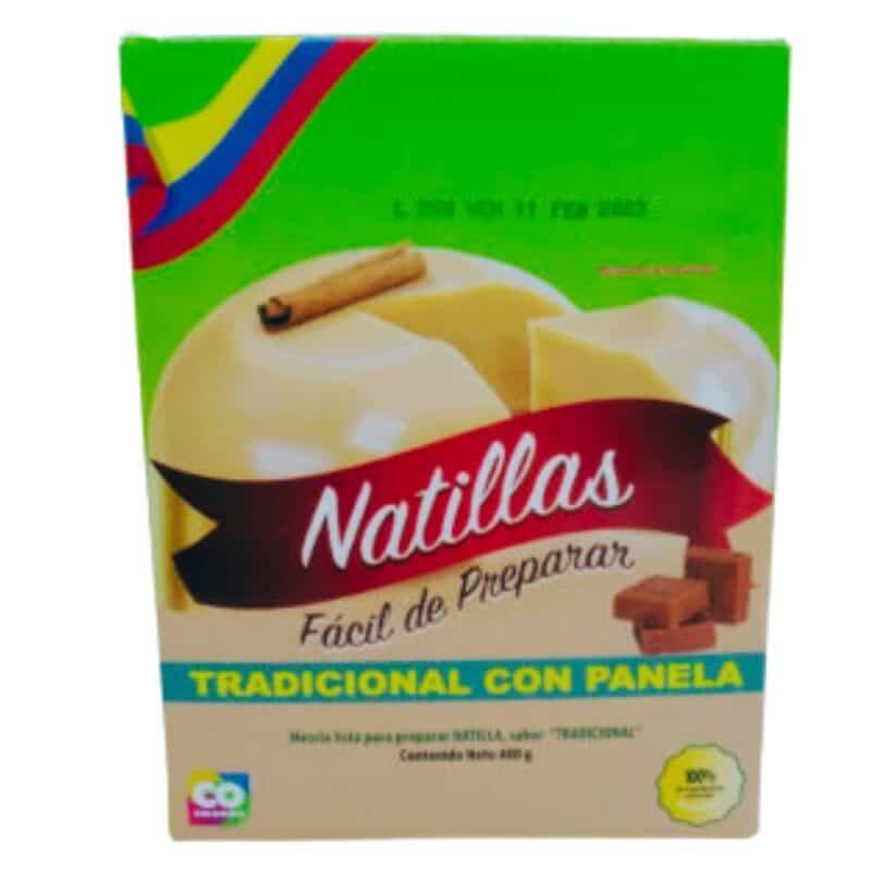 Natilla Tradicional Con Panela Cajita 400 Gr