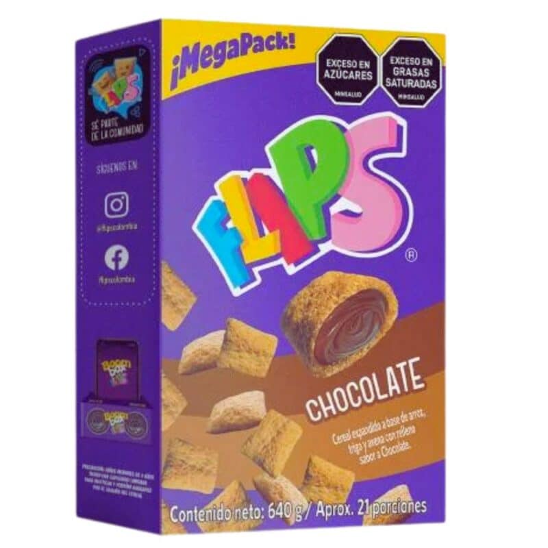 Flips De Chocolate 640 Gr