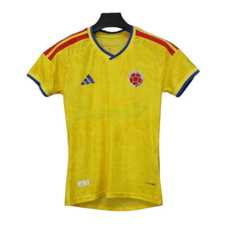 Camiseta Dama Colombia Amarilla Talla M