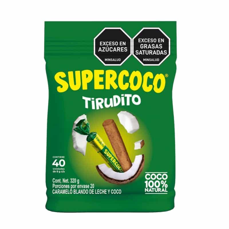 Tirudito Super Coco 40  Unidades
