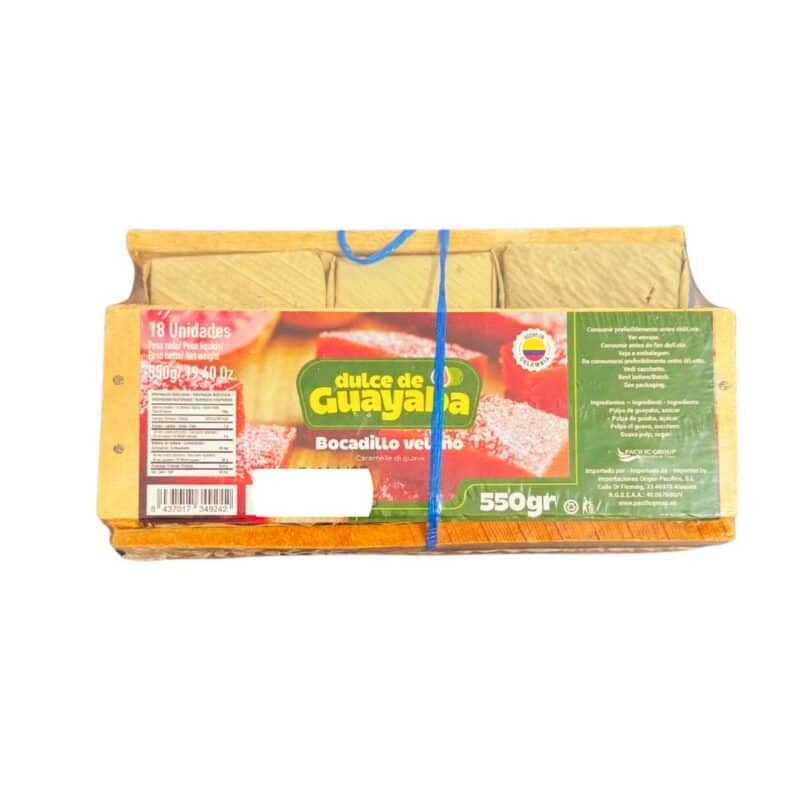 Bocadillo De Guayaba Veleño 550 Gr 18 Und