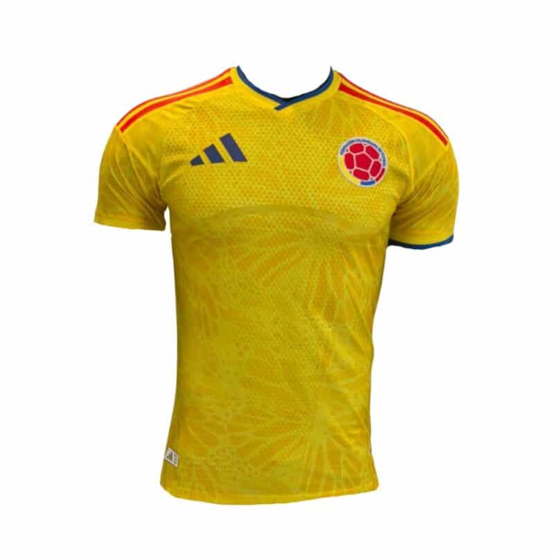 Camiseta Dama Colombia Amarilla Talla M