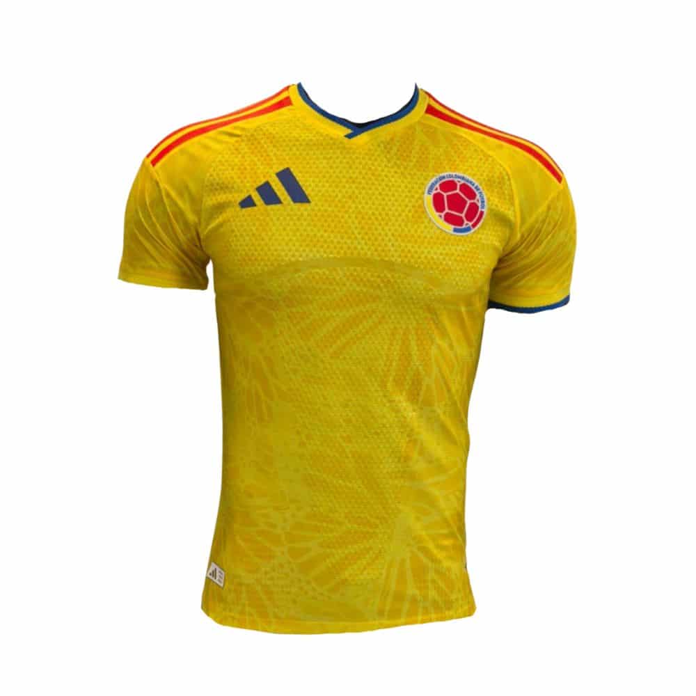 Camiseta Dama Colombia Amarilla Talla M