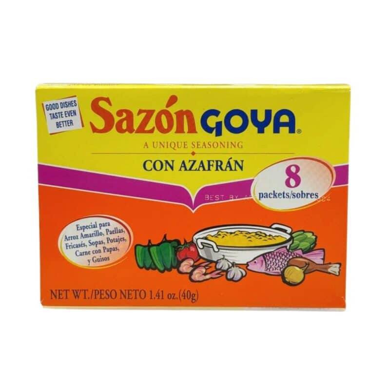 Sazon Goya Con Azafran 40 Gr