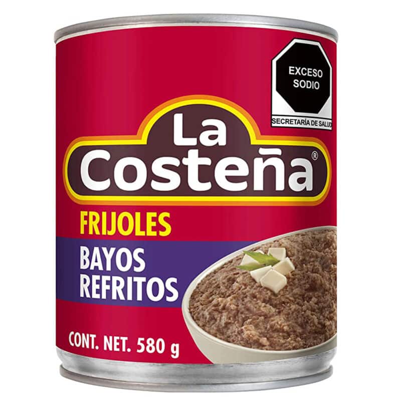 Frijoles Bayos Refritos 580Gr La Costeña