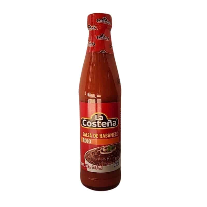 Salsa Habanero Rojo 145 Ml La Costeña