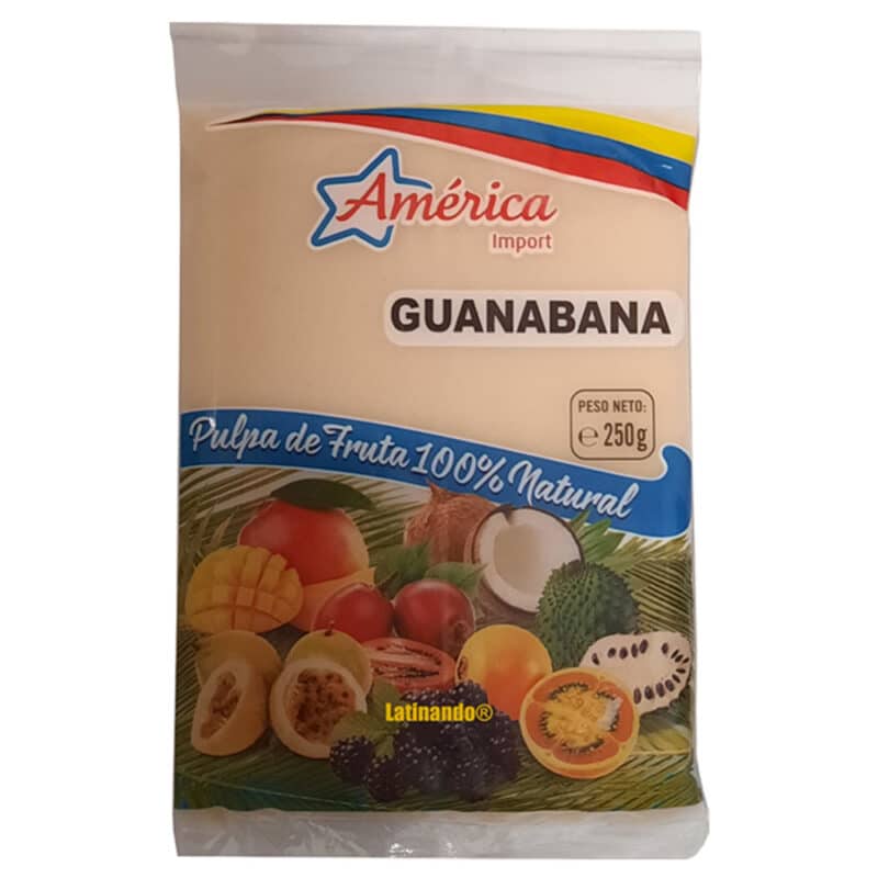 Pulpa De Guanabana 250Gr America