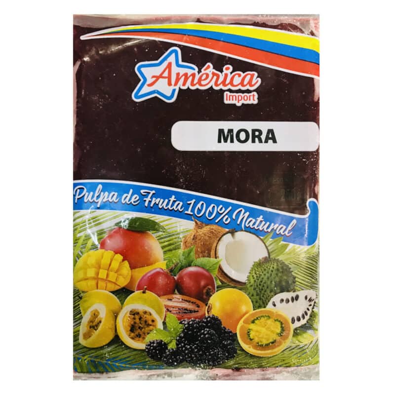 Pulpa Mora 250Gr America