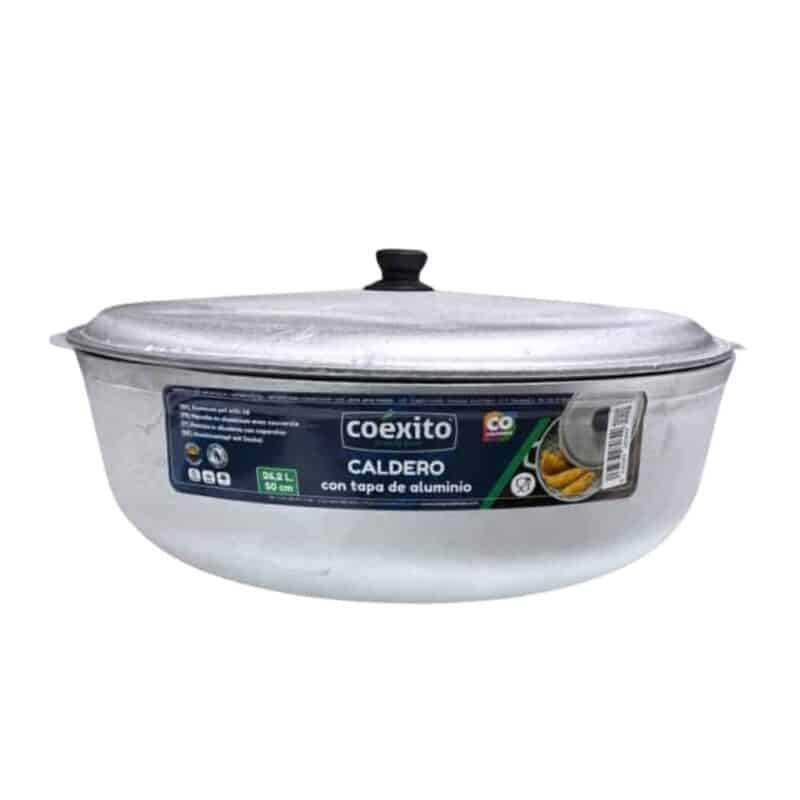 Caldero de Aluminio Coéxito 50cm / 26,2lt
