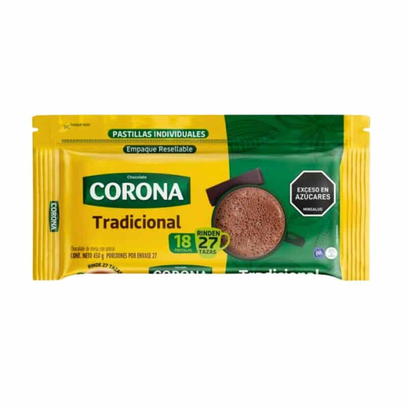 Chocolate Corona Tradicional 450gr