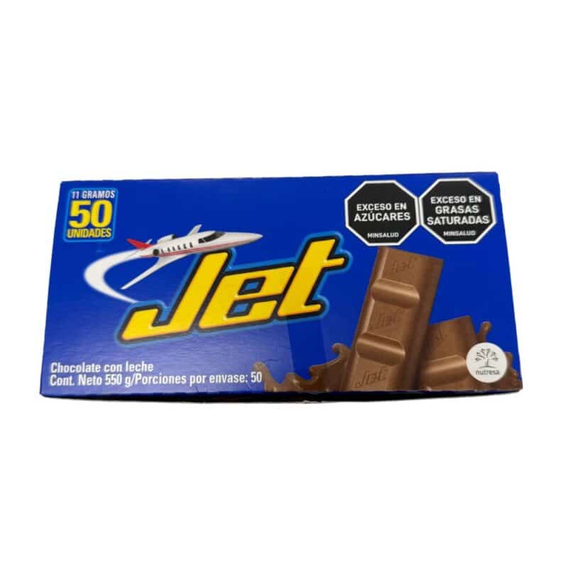 Chocolate Jet Caja 50 unidades