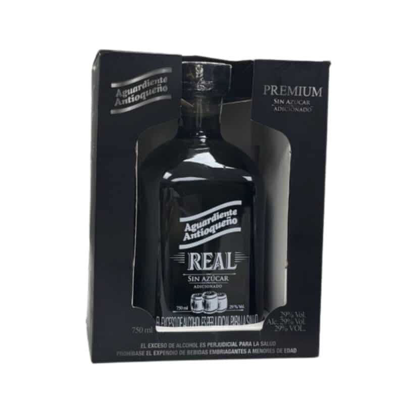 Aguardiente Antioqueño Real Sin Azúcar Adicionado 750ml