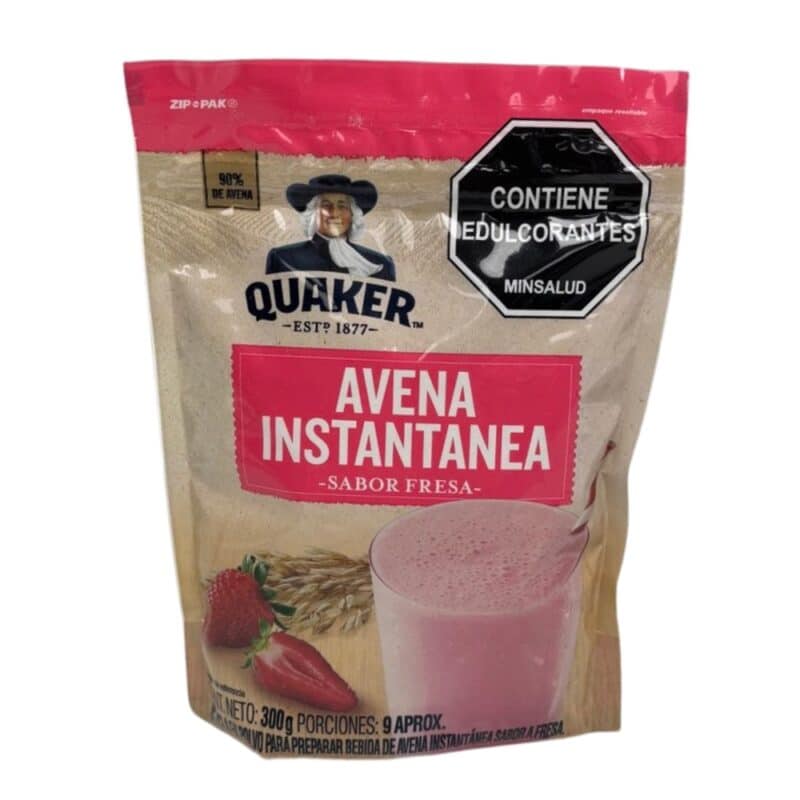 Avena Instantánea Sabor Fresa 300g